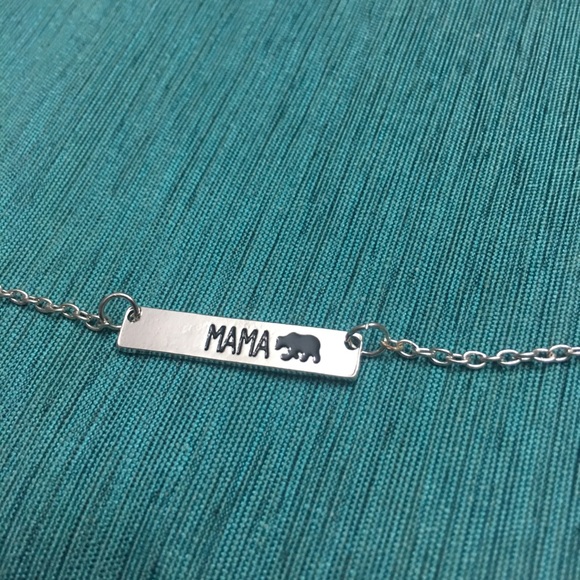 Mama Bear Bar Necklace - Picture 3 of 6